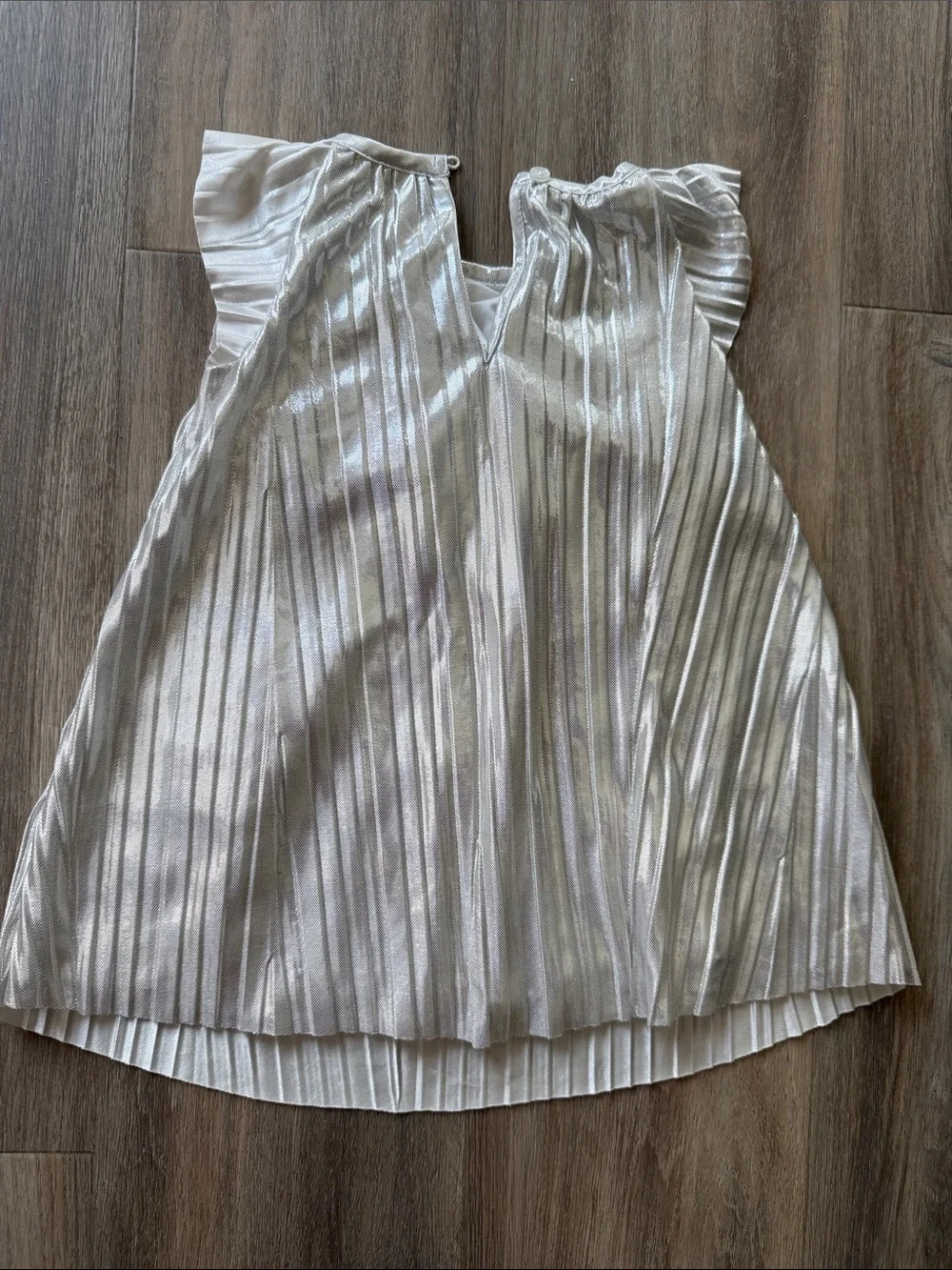 Gymboree shimmery pleated